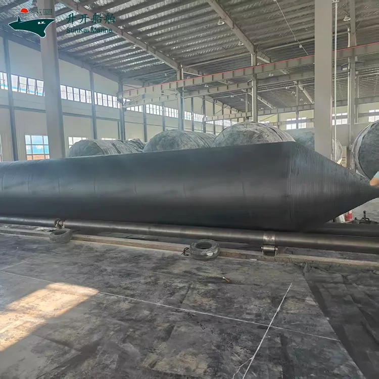 Qingdao SunKai yüksək təzyiqə davamlı dəniz təhlükəsizlik yastıqları Cənubi Koreyada təslim edildi