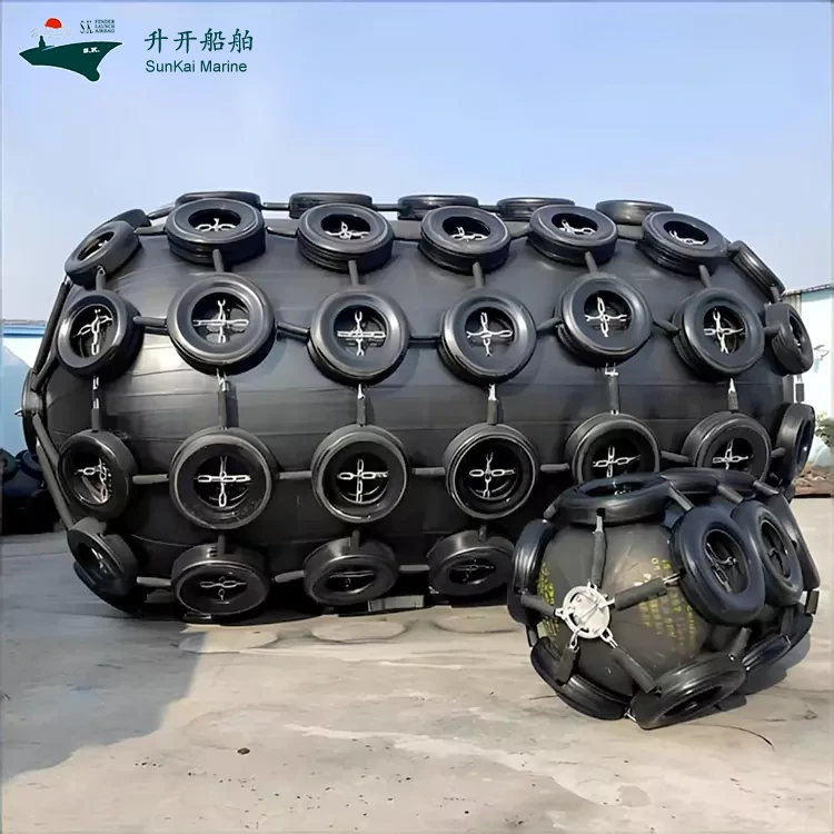 Göndərməyə hazırdır! Qingdao SunKai Marine Supplies Co., Ltd.-də tamamlanan doklar üçün dəniz qanadlarının bir dəstəsi, Çatdırılmaya hazırdır